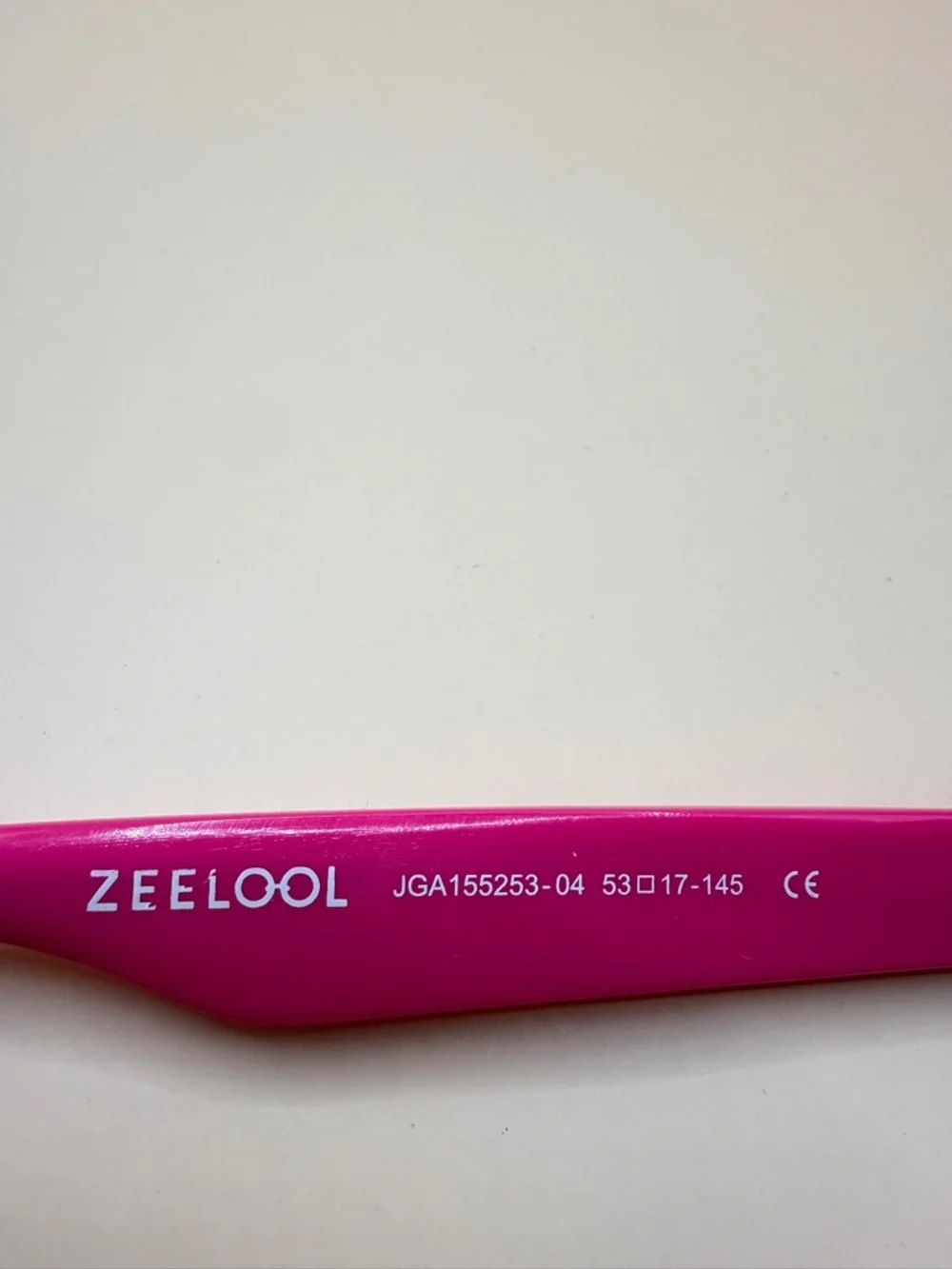 Zeelool Hot Pink Leopard Trim Eyeglasses Frame, Unknown Prescription